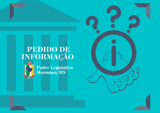 Pedido de Informação n°. 004/2025 –  De autoria do vereador Adelar Derlam da Bancada do PL